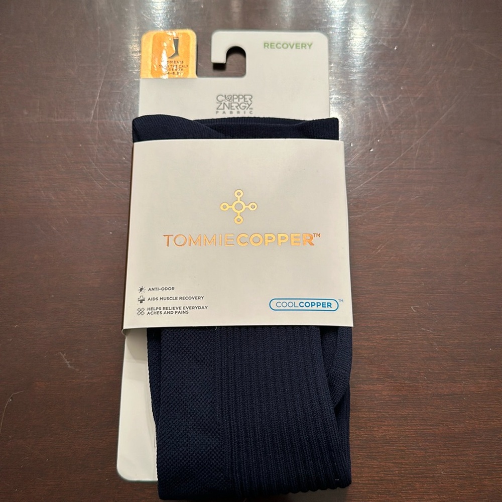 Tommie Copper Women’s Over the Calf Compression Socks Midnight Navy